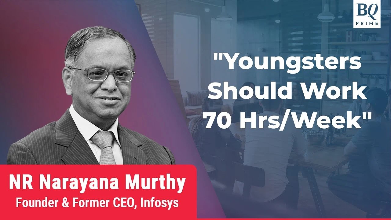 Narayana Murthy | Youngs 70 hours work 